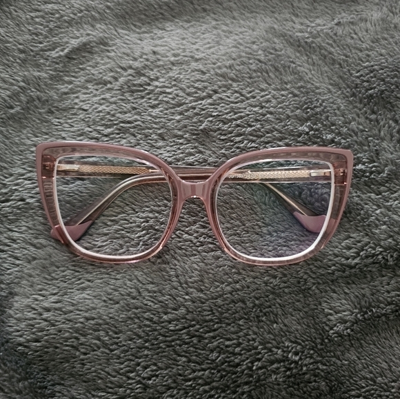 Pink Zeelool prescription glasses - Picture 1 of 5